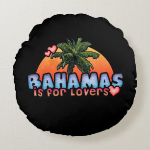 Almofada Redonda Bahamas são para amantes