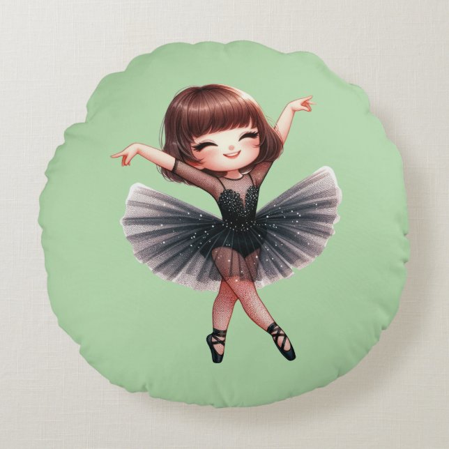 Almofada Redonda Balé Dancer (Frente)