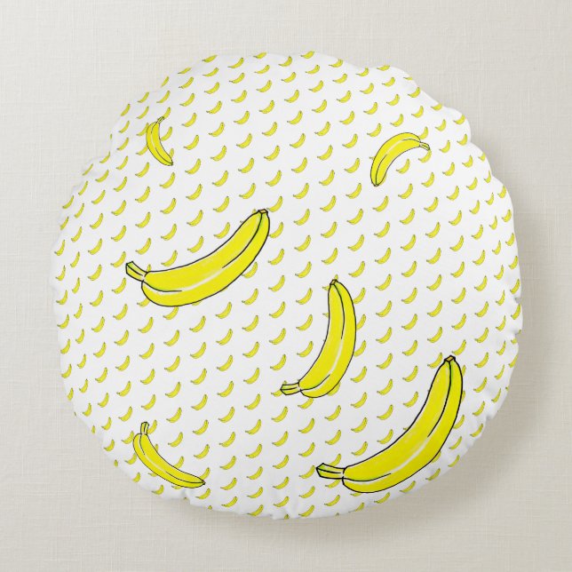 Almofada Redonda Banana (Frente)