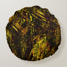 bandas abstrato curvas em verde ouro e mais escuro