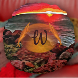Almofada Redonda Bandera Rocky Sunset 914