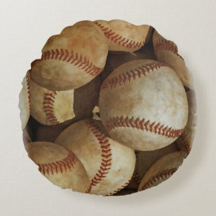 Almofada Redonda Baseball