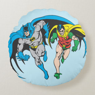 Almofada Redonda Batman e Robin