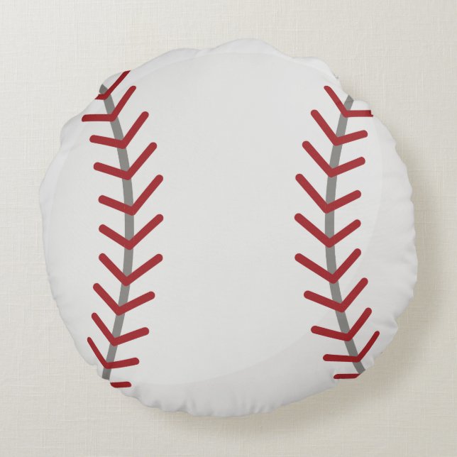 Almofada Redonda Beisebol (Verso)