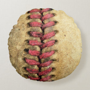 Almofada Redonda Beisebol Vintage