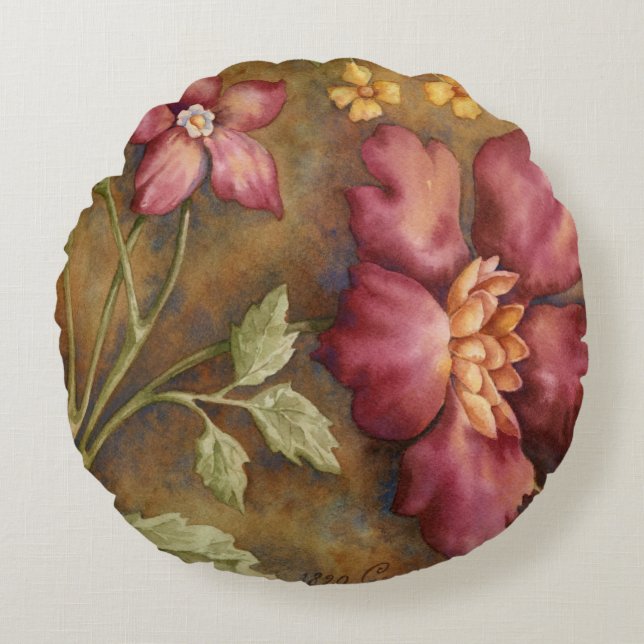 Almofada Redonda Beleza Antica II (Frente)