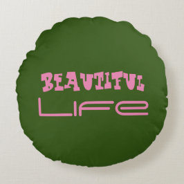 Almofada Redonda Belo Travesseiro de rodada