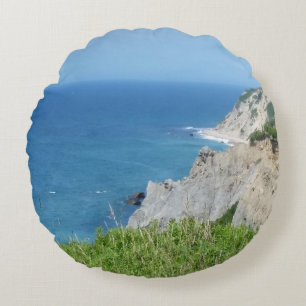Almofada Redonda Block Island Bluffs - Block Island, Rhode Island