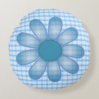 Almofada Redonda Blue Flower Screwball Graphics