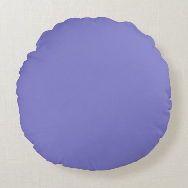 Almofada Redonda Bluebonnet-Roxo (Frente)