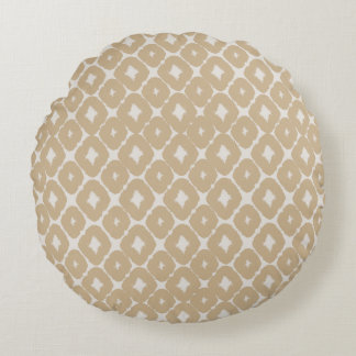 Almofada Redonda Boho Geometric Throw Pillow
