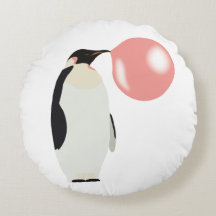Bolha Búscula Goma-Bolo Pinguim Soprando Bolha