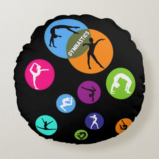 Almofada Redonda Bolha de ginástica (Frente)