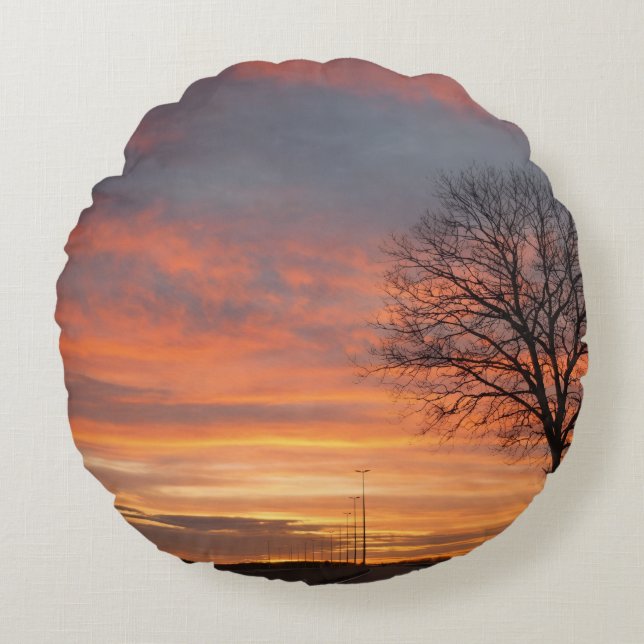 Almofada Redonda Bolso (Frente)