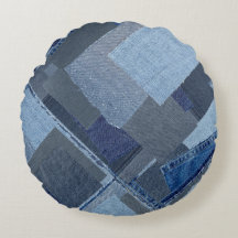 Boro Boro Blue Jean Patchwork Denim Shibori