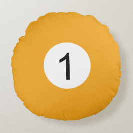 Almofada Redonda Boule de Billard #1
