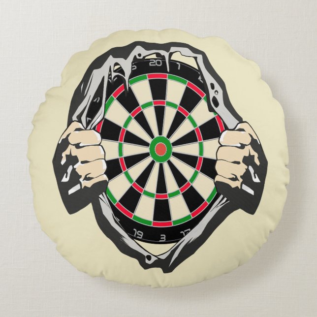 Almofada Redonda Breakthrough para Bullseye - Ultimate Dartboard (Frente)