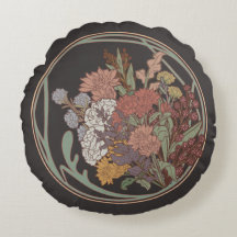 Buquê Floral Nouveau de Arte Escura e Moody