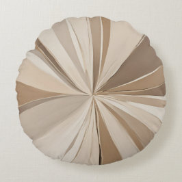 Almofada Redonda Café Taupe AI art