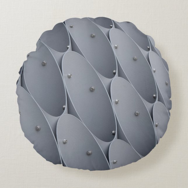 Almofada Redonda Cais 17 nova iorque (Frente)