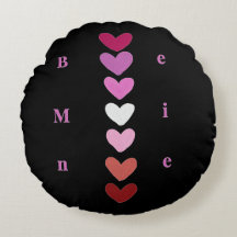 Camiseta de São Valentim com Pilha de Coração Mini