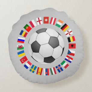 Almofada Redonda Campeonato Europeu de Futebol de 2016
