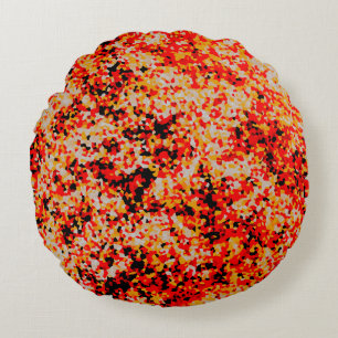 Almofada Redonda Candy Corn Confetti