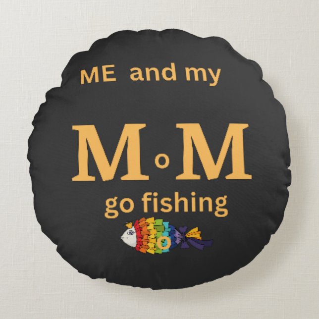 Almofada Redonda Captura cromática (Frente)