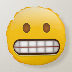 Almofada Redonda Careta Emoji