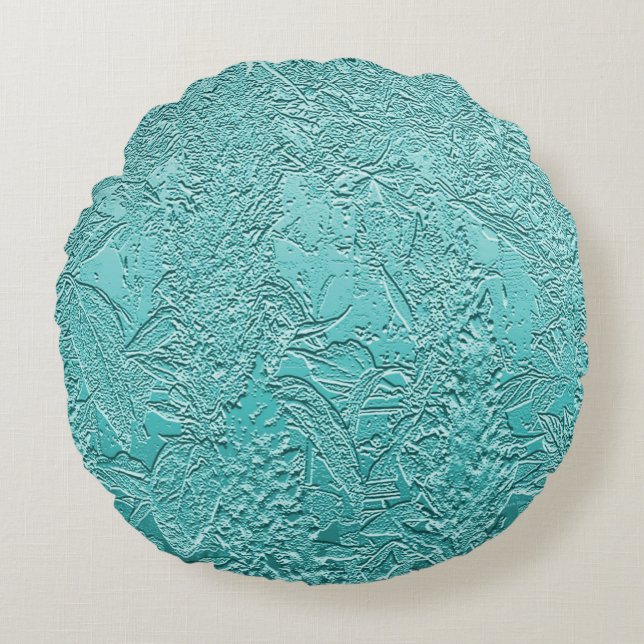 Almofada Redonda Caribe grupos de tempo...... (Frente)