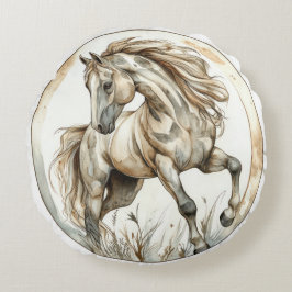 Almofada Redonda Carneiro Selvagem e Coleção de Eternos