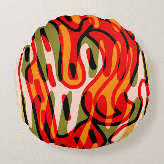 Almofada Redonda Cartuchos (Frente)