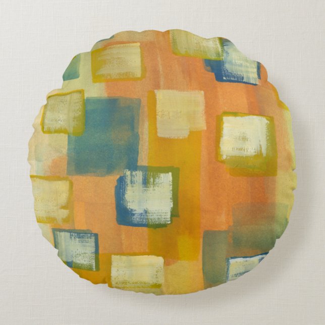 Almofada Redonda Casa da pradaria mim (Frente)