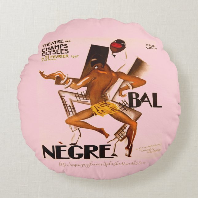 Almofada Redonda "Champs Elysee" (Frente)