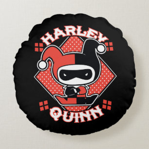 Almofada Redonda Chibi Harley Quinn Splits