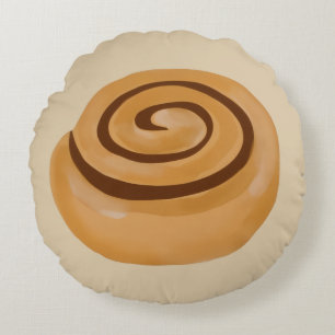 Almofada Redonda Cinnamon Roll