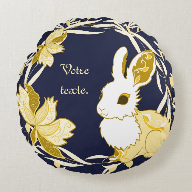 Almofada Redonda Coco le lapin (Frente)