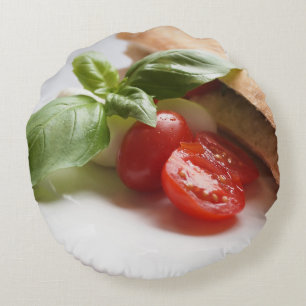 Almofada Redonda Comida italiana