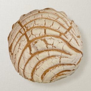 Almofada Redonda Concha Mexican Sweet Bread