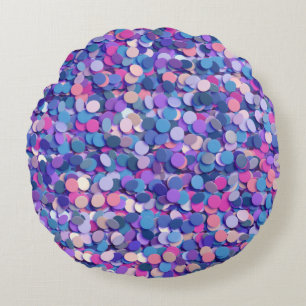 Almofada Redonda Confetti multicor