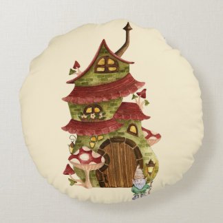 Almofada Redonda Conheça o Toadstool!