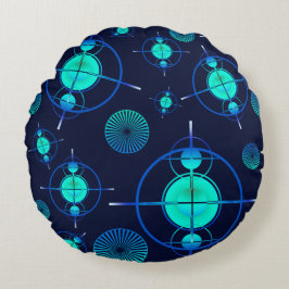 Almofada Redonda Connected Minds Pattern 2