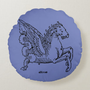 Almofada Redonda Constelação: Pegasus