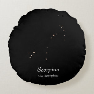 Almofada Redonda Constelação Scorpius