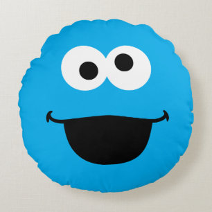 Almofada Redonda Cookie Face Art