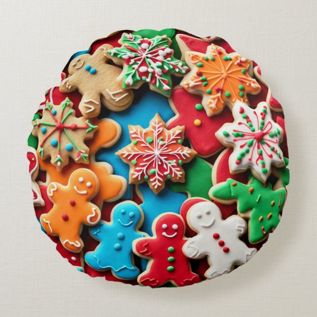 Almofada Redonda Cookies (Frente)