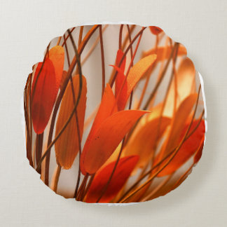 Almofada Redonda Cor de laranja