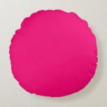 Almofada Redonda Cor de Trent rosa, rosa,<br><div class="desc">naturalmente vívido, cor cor-de-rosa, coral, rosa bonito, flores de rosa, padrões florais, moda, gráfico e design, rosa e ambra, Você pode mudar o fundo.</div>