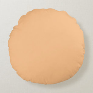 Almofada Redonda Cor do Sherbet laranja