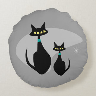 Almofada Redonda Cor Personalizada do RCM de Idade Atômica do Cat 1